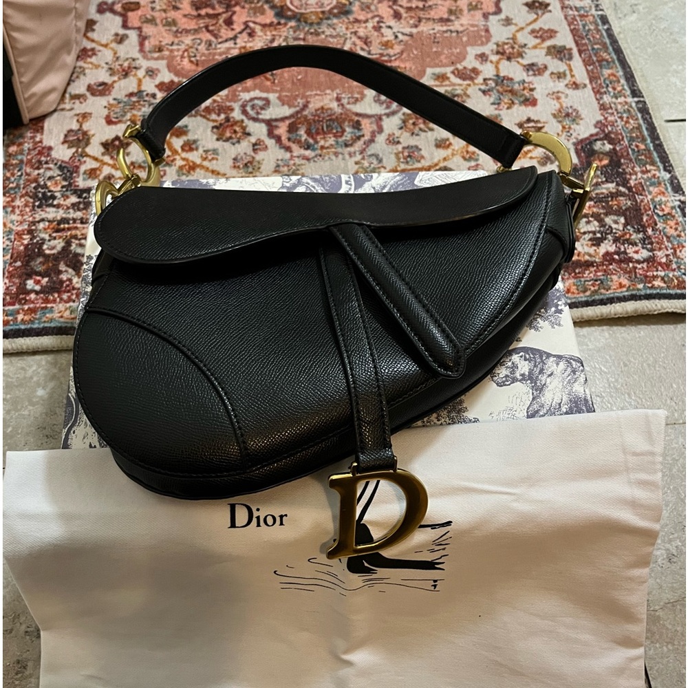 Black Saddle Bag
